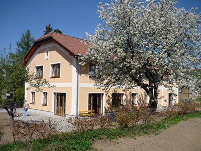 Dům předtím, než vyrostl trávník